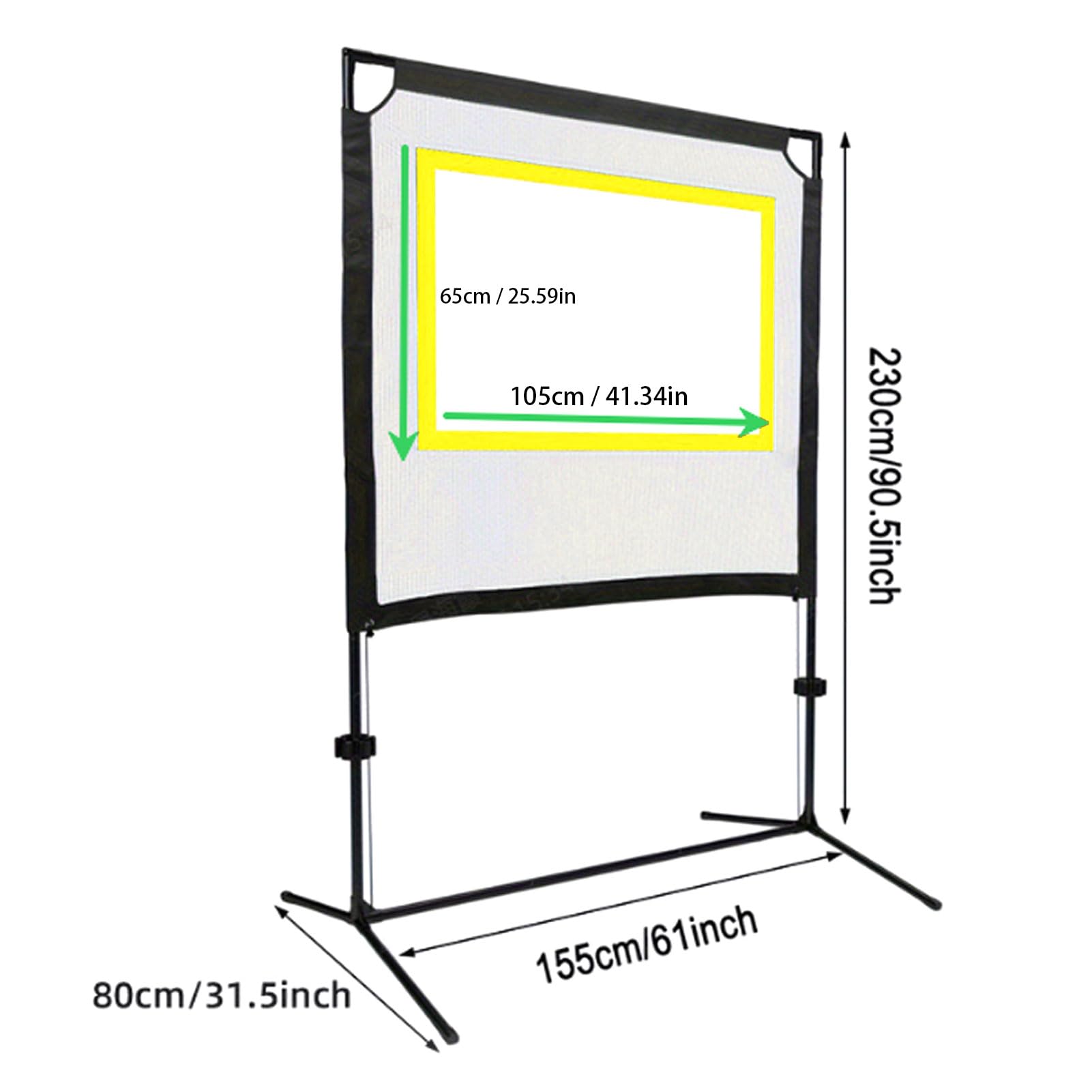 **Juego de Red de Bádminton Portátil, Luces LED, Ajustable de 1 a