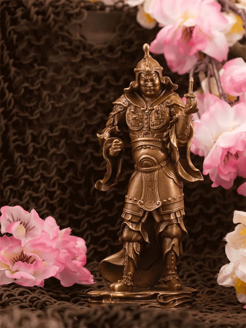 Amazon｜仏像 開運七福神 毘沙門天 【毘沙門天立像】 (高さ14cm×巾5.2