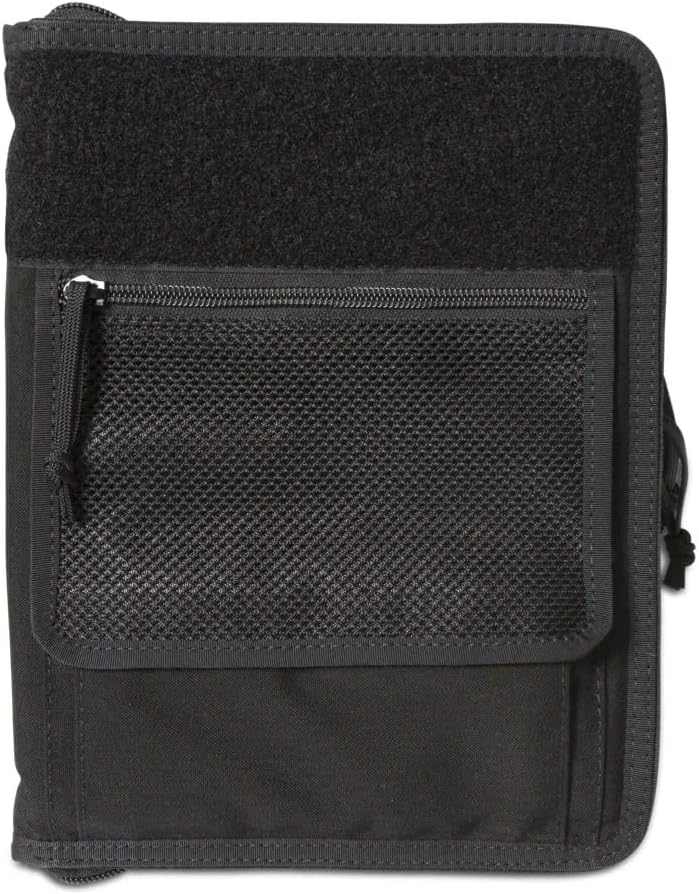 Tactical Notebook Covers Tactical Leaderbook Cover System | Zippered Case for Notebooks 9" x 6" to 9.75" x 7" with Pen Loops | Durable Organizer for Field Use