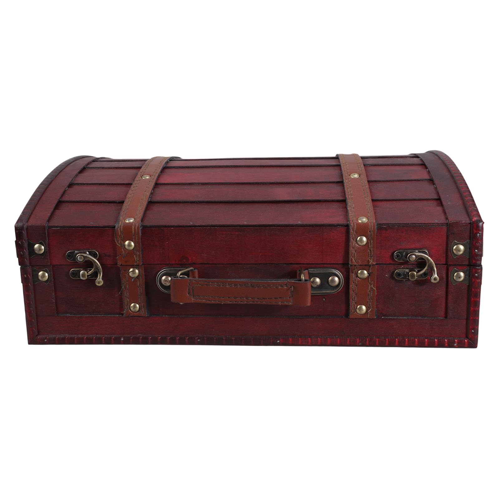 Elnwnnkc Multicolor Retro Styles Sturdy Wood Storage Box For Jewelry And Small Items With Craftsmanship And Elegant Charm Decorative Wood Chests