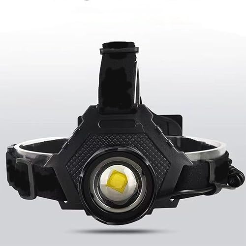 Miniatura 6 de Lámparas LED recargables, 300000 lúmenes altos, súper brillante, con 4 modos, PX7 impermeable y 90 ajustables para la frente, para camping, correr,