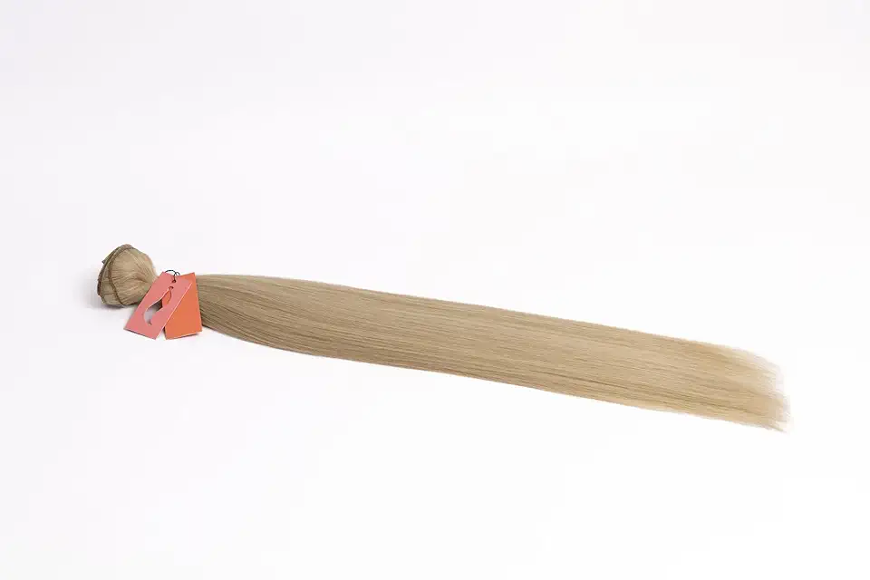 Cabelo do Futuro Liso na Tela 65cm - 160g Mega Hair - 8 Cores Disponíveis - Qualidade Premium (Loiro Acinzentado)