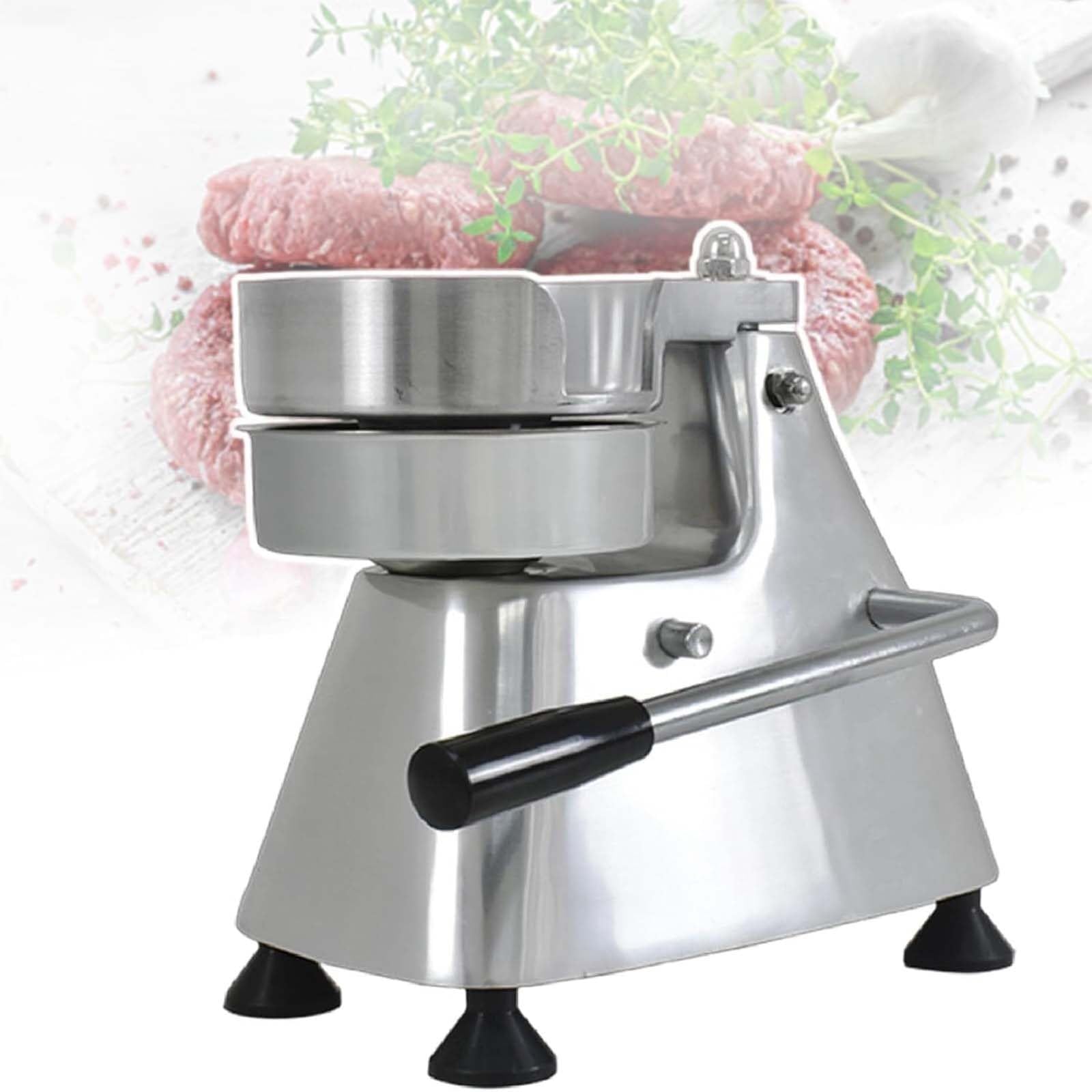 Máquina Formadora De Hamburguesas De Acero Inoxidable, Prensa De Hamburguesas De Alta Resistencia con 3 Opciones De Tamaño (100 Mm, 130 Mm, 150 Mm), Fabricada En Acero Inoxidable(150mm)