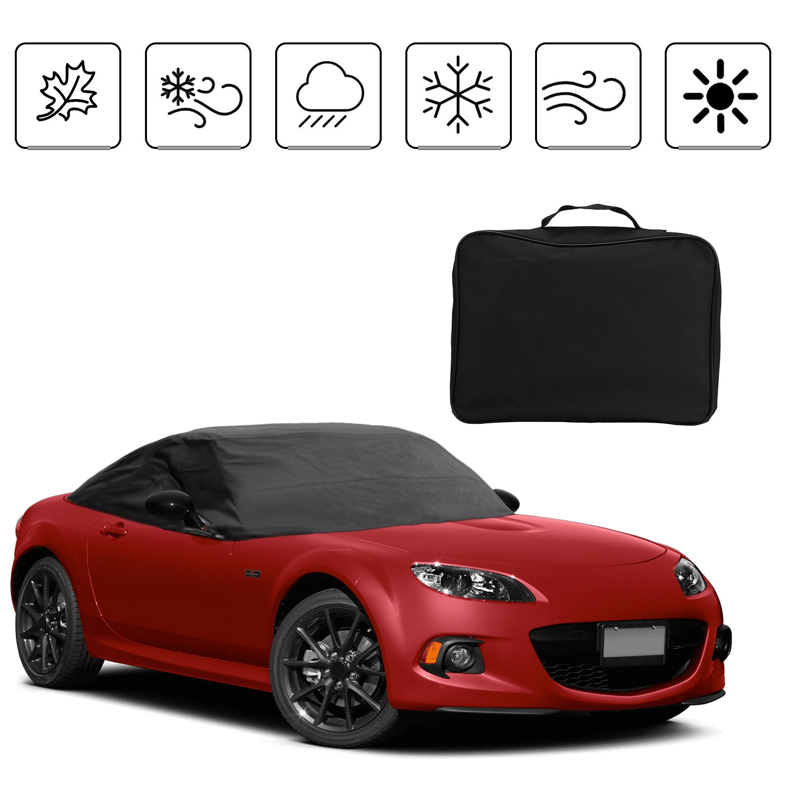 マツダ純正 ハーフカバー未使用(開封済み)NDロードスター用 carparts-on_n380-v9-880