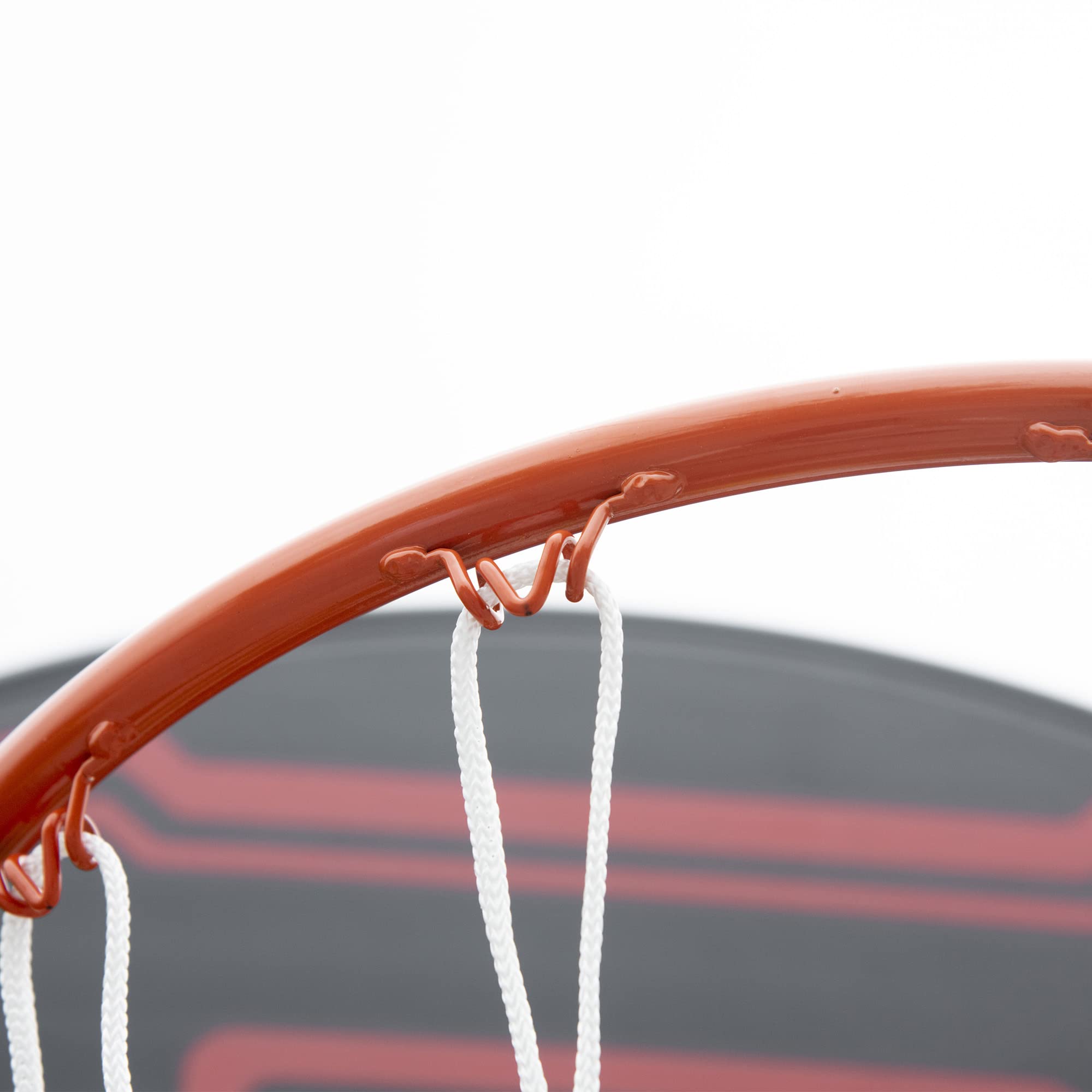 HOMCOM Panier de Basket extérieur avec Poteau Panneau, Base de lestage sur roulettes Hauteur réglable 2,1-2,6 m (Panier)