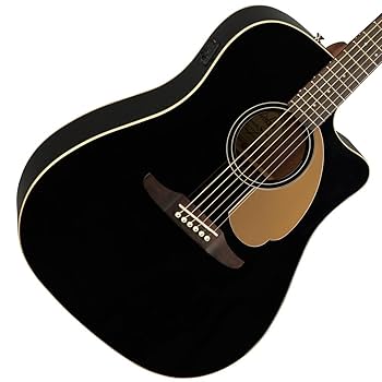 Amazon | Fender エレアコ Redondo Player, Jetty Black ソフト