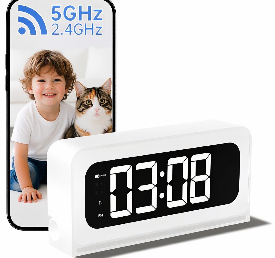 Clock Camera (Milk White)