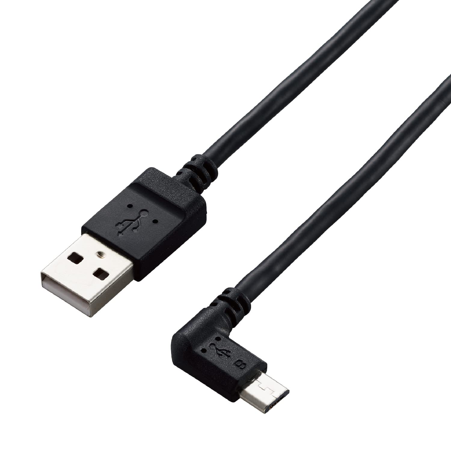 Amazon.co.jp: エレコム USBケーブル カメラ接続用L字USBケーブル 左L