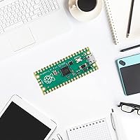 Vista 2 de Placa de desarrollo Raspberry Pi Pi Pi, Raspberry Pi RP2040 procesador ARM Cortex M0+ de doble núcleo, funciona hasta 133 MHz, soporte CC++Python, 2