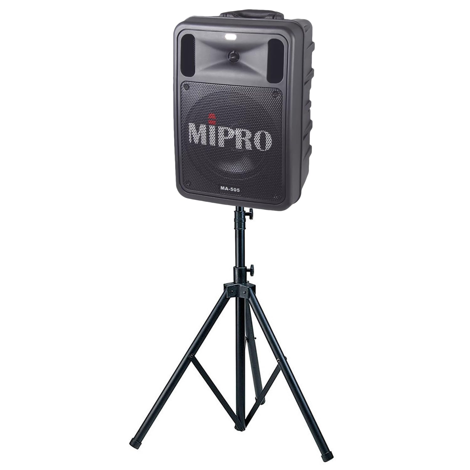 MIPRO MA-505R2 przenośny system nagłośnieniowy głośnik z akumulatorem + statyw
