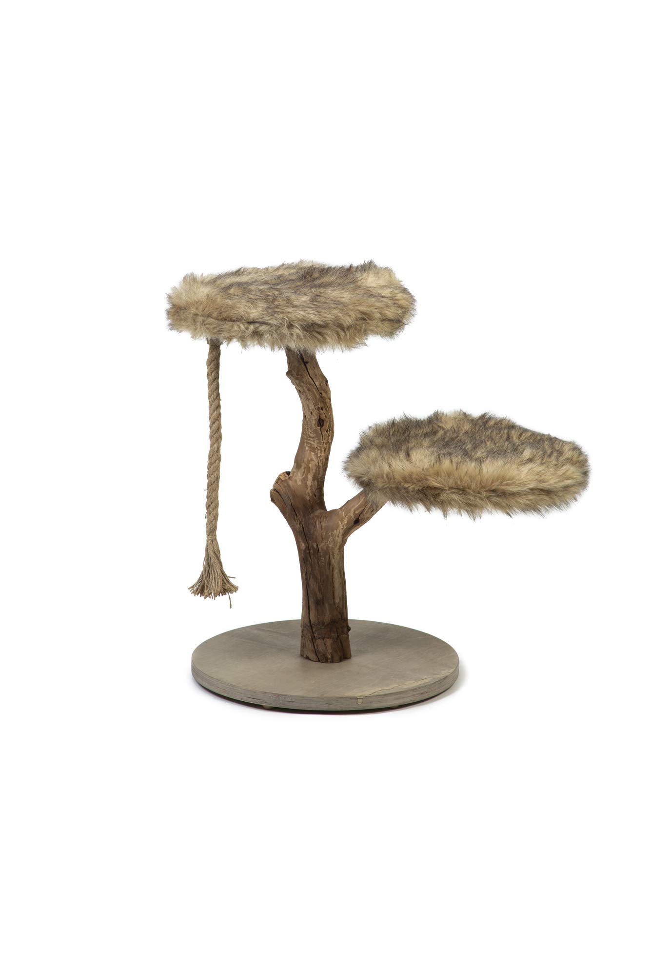 Designed by Lotte Aviva Wooden Cat Scratching Post Length 50 cm Width 50 cm Height 68 cm