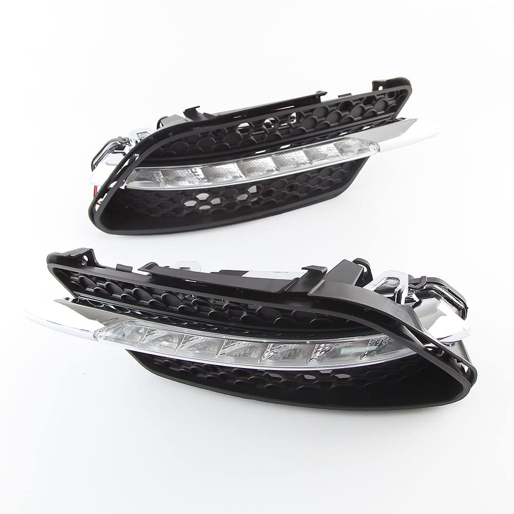 July King LED Daytime Running Light for Mercedes-Benz W204 C180 C200 C230 C260 C300 Sport version 2007-2011, 6000K LED Front Bumper DRL