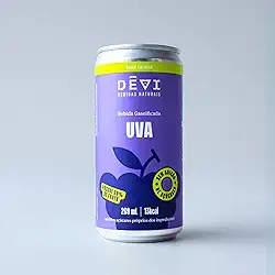 Refrigerante Natural DÊVI - Uva 269 mL