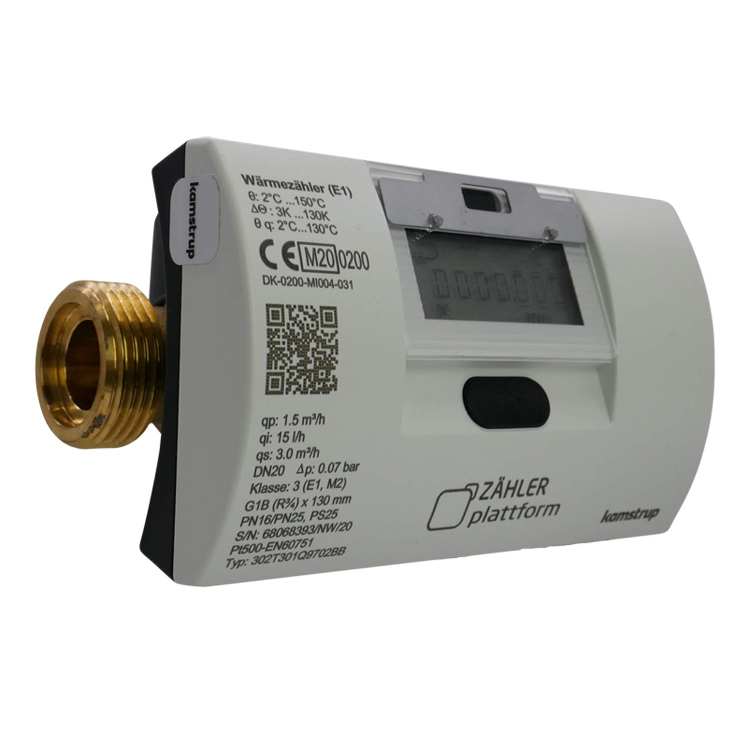 Ultraschall Wärmezähler MULTICAL® 303 Eichung 2026 Qn 1,5 m³/h, BL 130 mm, TF Ø 5,2
