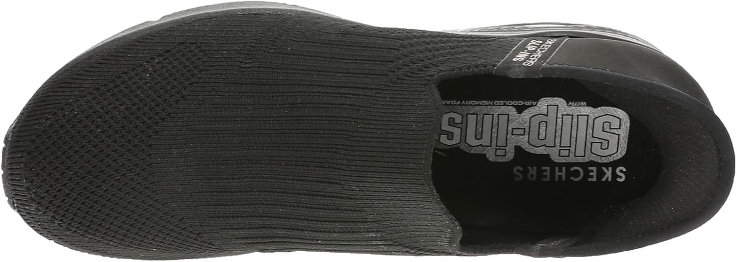 Skechers Women's Uno Wedge-Kickin' Knit Hands Free Slip-ins