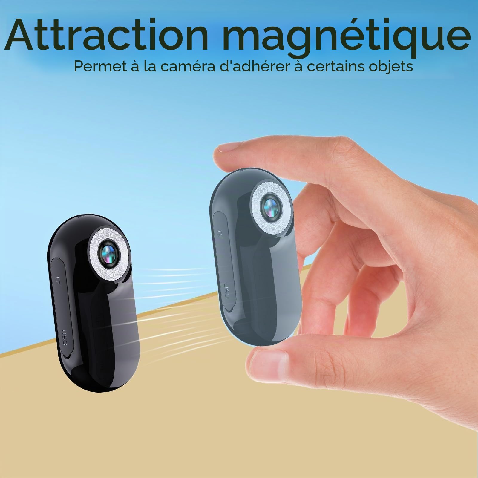 Xilecam Camera Portable Mini Body Cam