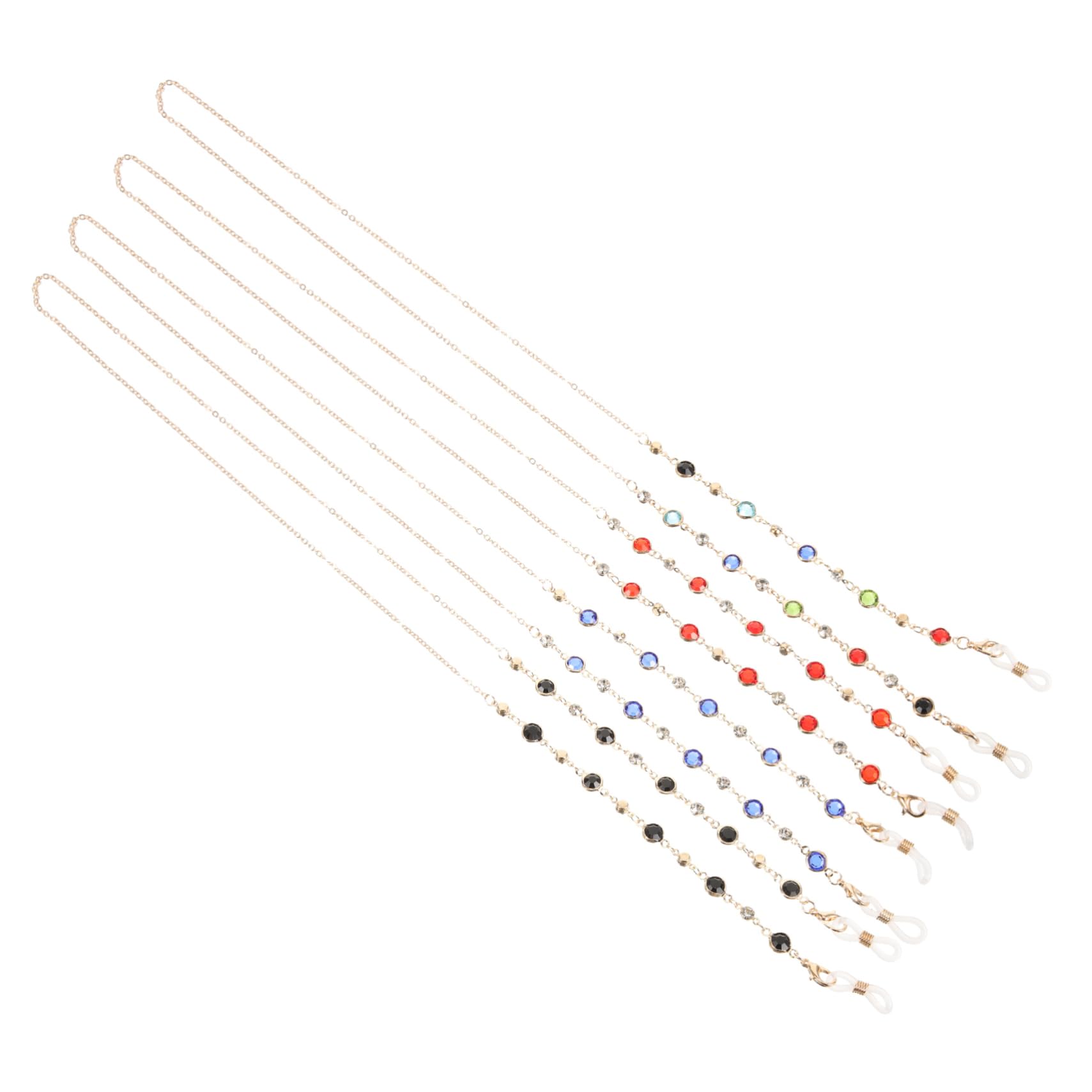 BESPORTBLE Catena Di Occhiali Uomo Occhiali Da Sole Catena Per Occhiali Con Perline A Forma Di Cinturino in Per Gli Occhi Catene Per Occhiali Da Donna Lega