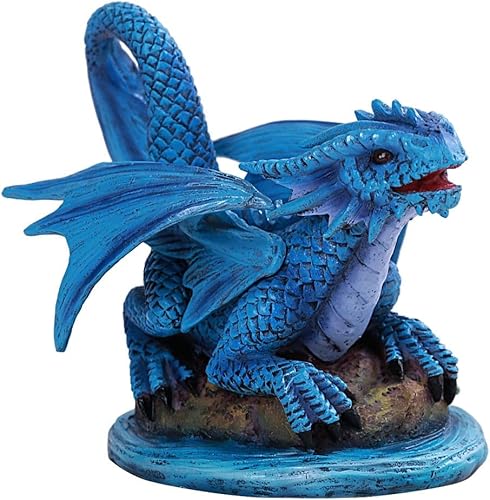 Pacific Giftware Anne Stokes Age of Dragons Little Water Dragon Home - Figura decorativa de resina para mesa Pacific Giftware Anne Stokes Age of Dragons Little Water Dragon Home - Figura decorativa de resina para mesa
