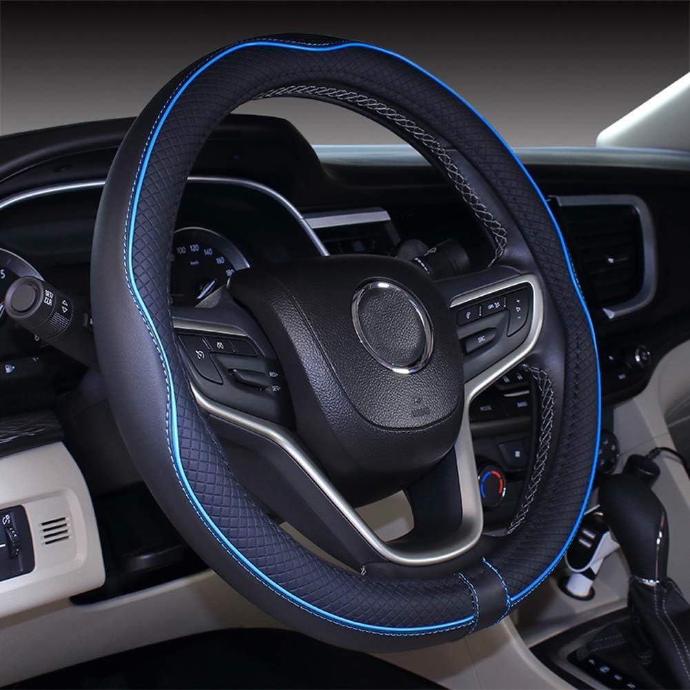 WANGGGZCWYLDAFC Premium Steering Wheel Cover for Audi Q3 (8U) 2011-2018