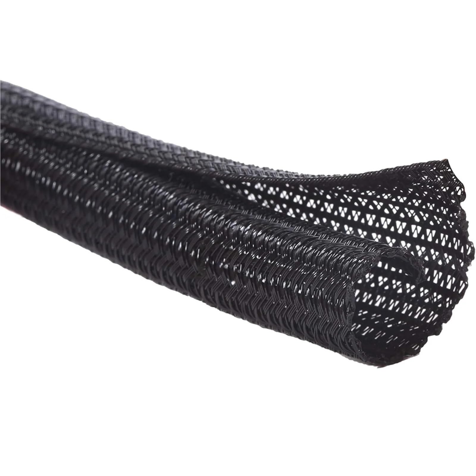 Kabelschutzschlauch Flexibel Kabelschutz Draht Webstuhl Schläuche Kabelhülse Split Sleeving for USB Power Audio Video TV Computer Home Auto(25M)