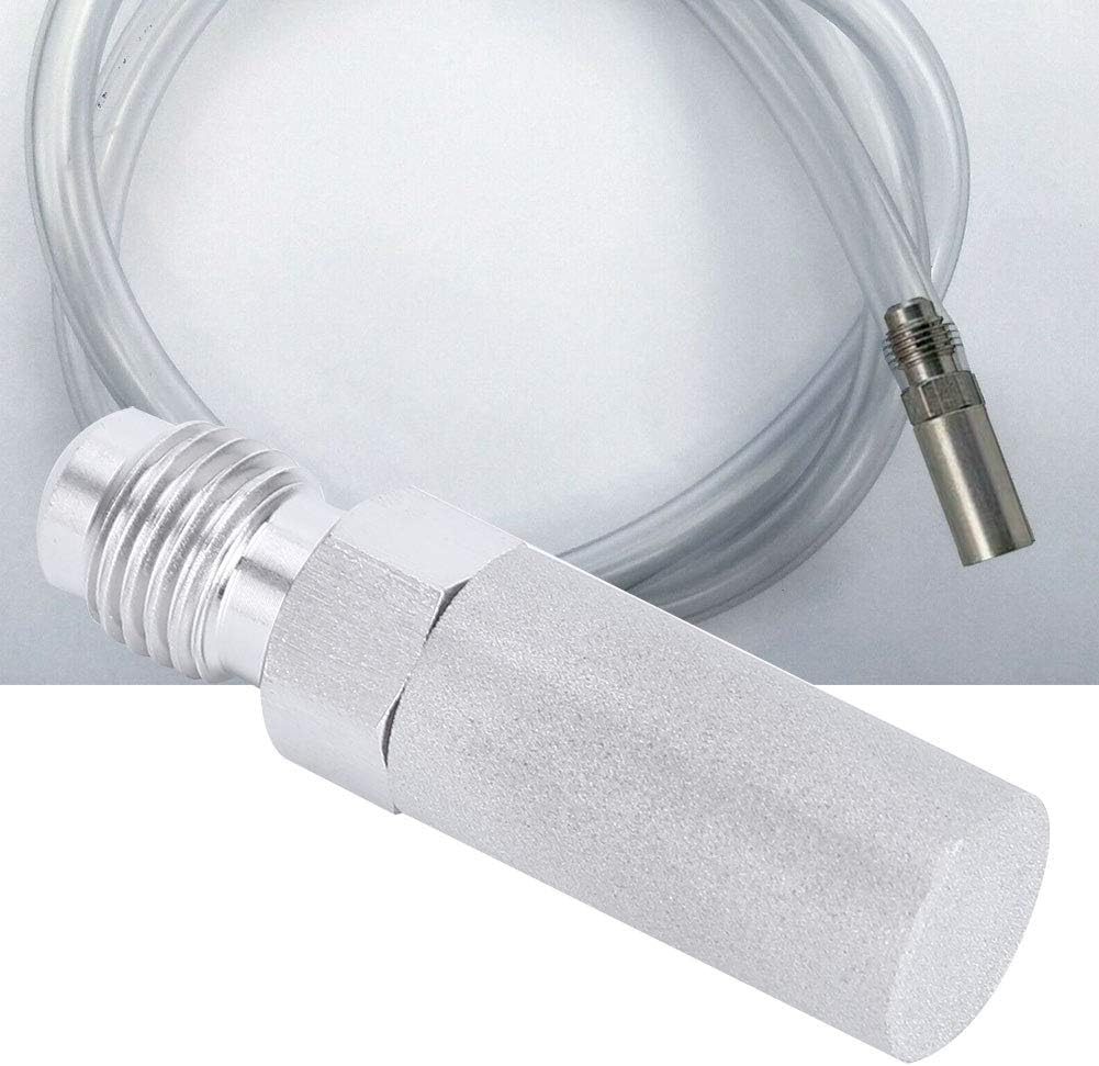 Brewed Oxygen Diffuser 1/4 Inch 316 Stainless Steel Thread Connection Aeration Pumps for Beer Carbonation for Brewing Supplies