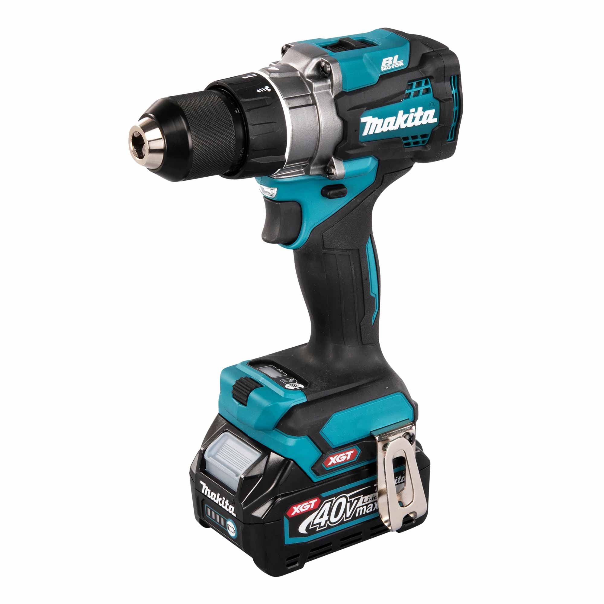 Makita Combo Kit DK0128G601: 6-stk. 40V 4Ah XGT Power Tool Set mit Trapano DF001G, GA005G, TD001G, JR001G, HR002G, HS003G