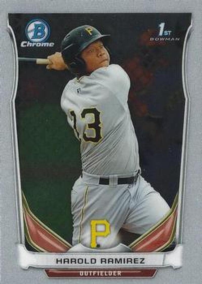 2014 Bowman Chrome Prospects #BCP77 Harold Ramirez RC - Rookie Card Pittsburgh Pirates Baseball NM-MT