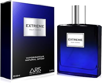 ARIS Extreme Eau de Parfum for Men – Long-Lasting Sandalwood and Musky Fragrance – 100ml Travel Size Cologne Spray – Men’s Perfume Comes with Extra 15ml Sample (Random Scent Included) – Ideal Gift