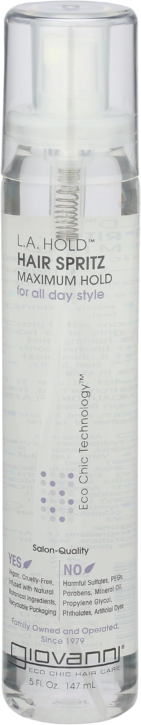 Cosmetics L.A. Hold Styling Spritz 5 oz