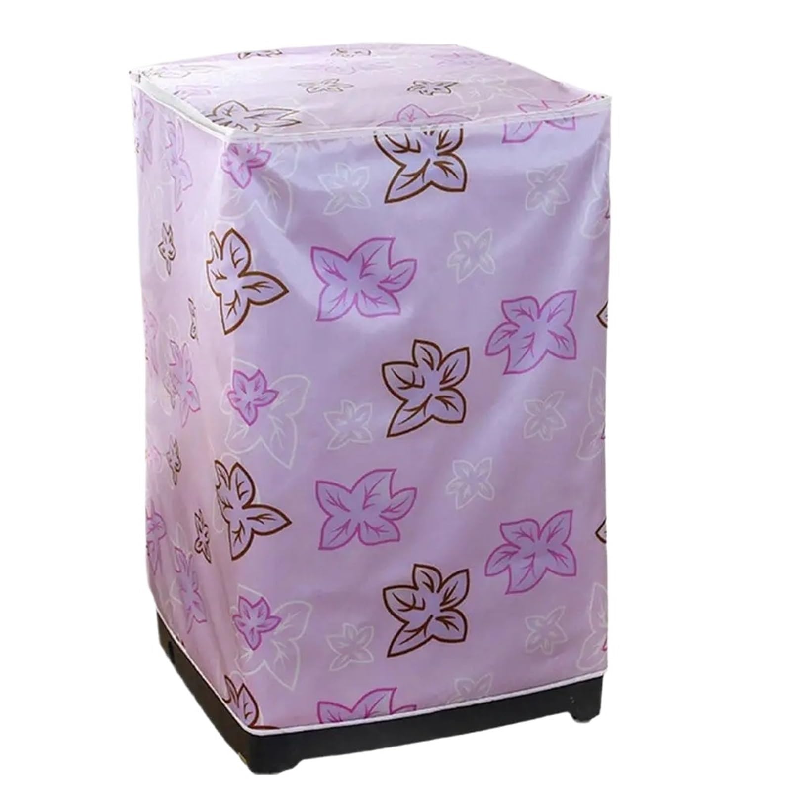 2 pezzi di copertura for lavatrice impermeabile resistente al sole, cerniere, for asciugatrice, forniture for la casa per Interno(Pink A)