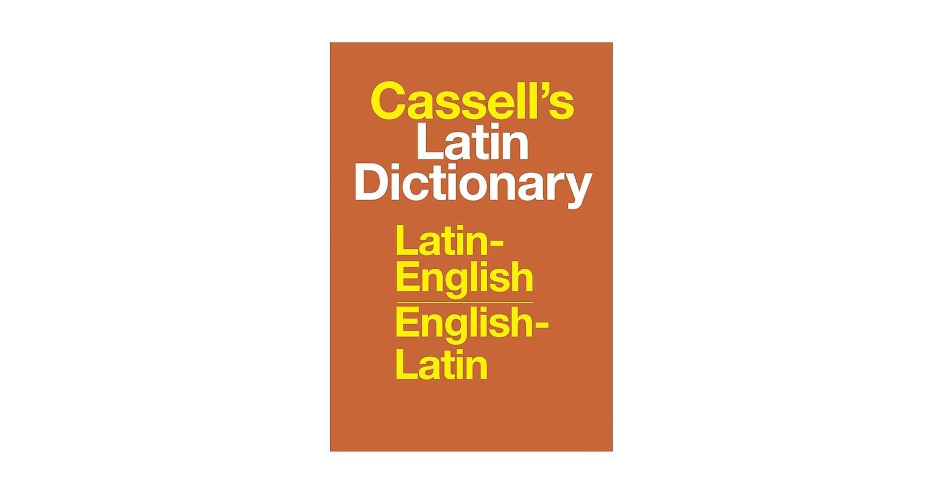 Cassell's Standard Latin Dictionary: Simpson, D. P