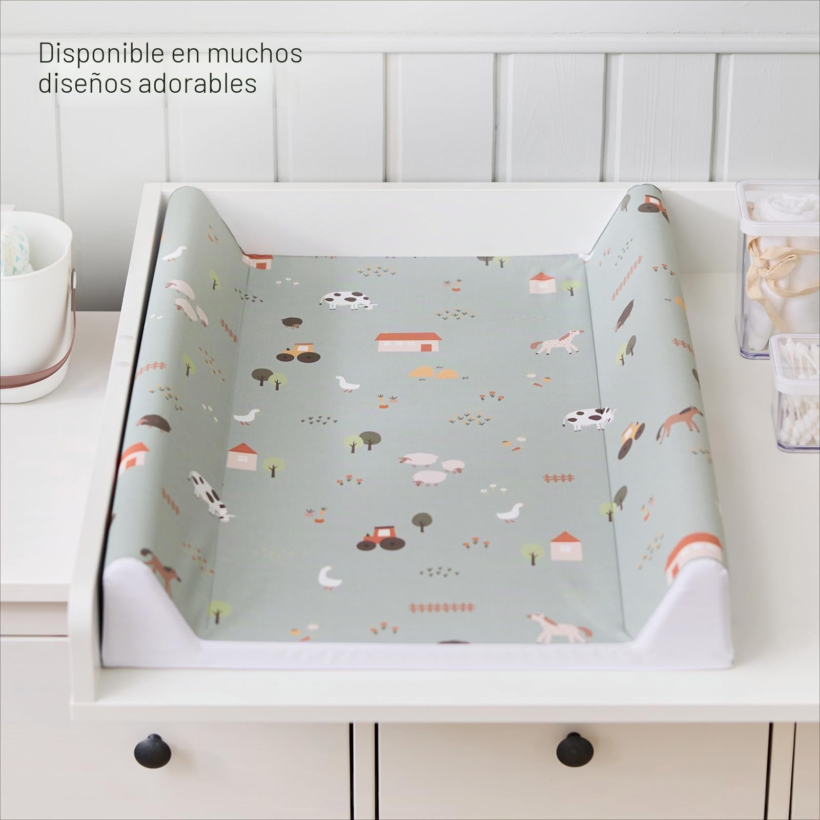 Rotho Babydesign Cambiador de cuña, bohemio, multicolor