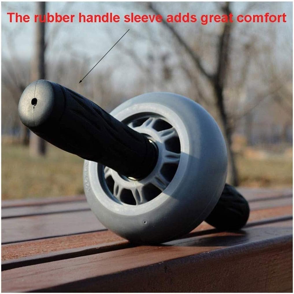 Abdominal Muscle Wheel - Men's High Difficulty Small Round Thin Waist Core Strength Training Indoor Fitness Equipment