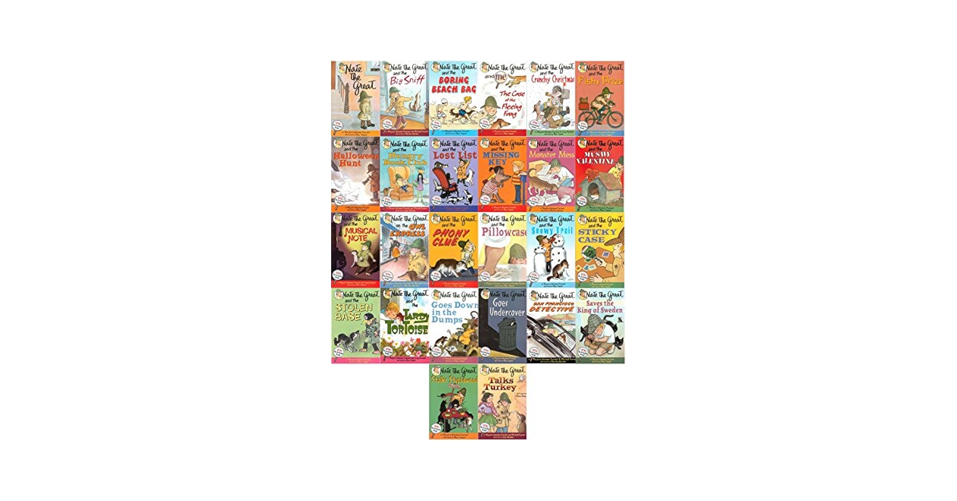 Nate the Great Complete 26 Book Paperback Collection