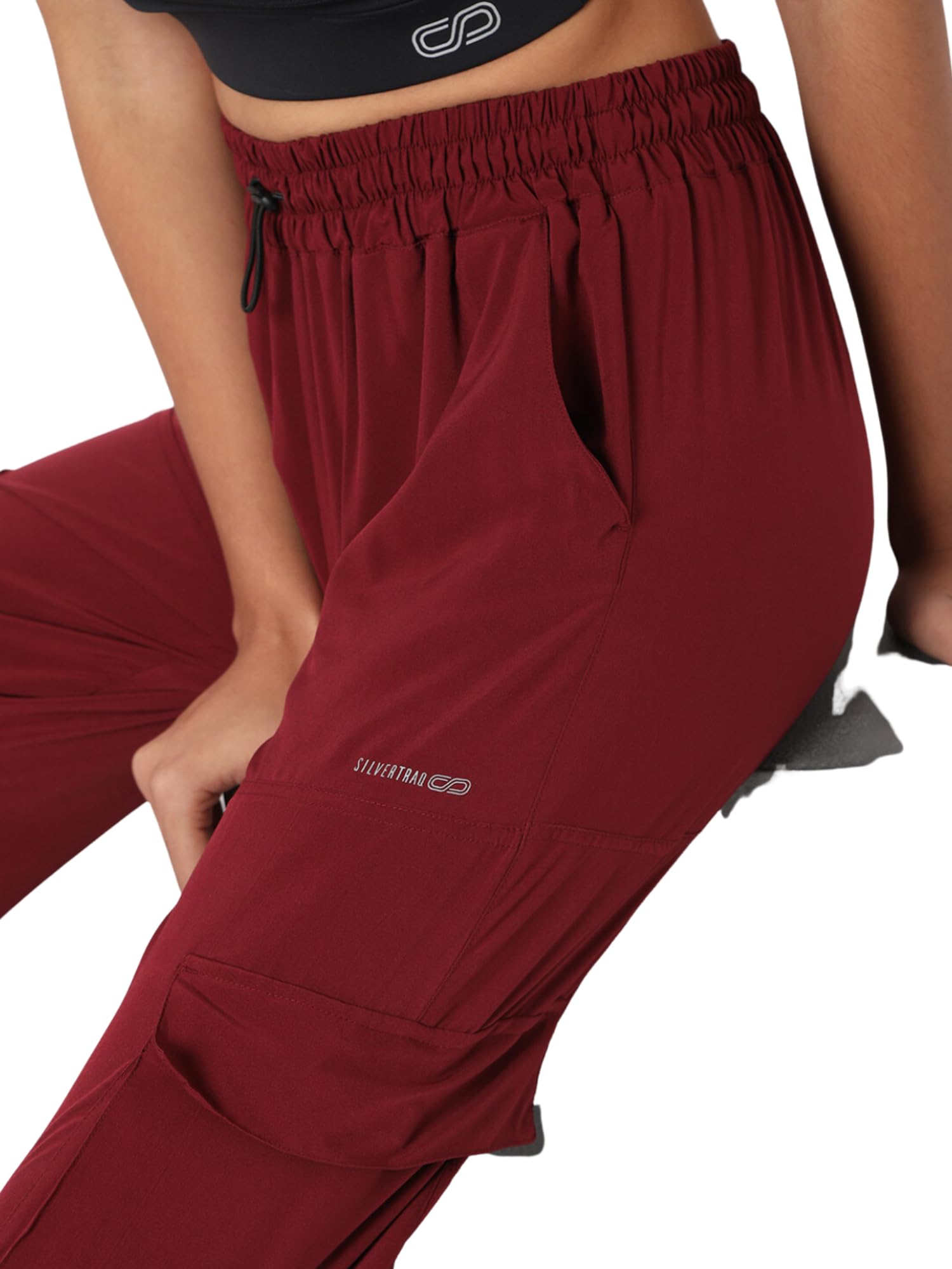 Silvertraq Tracker Cargo Pants Wine 2