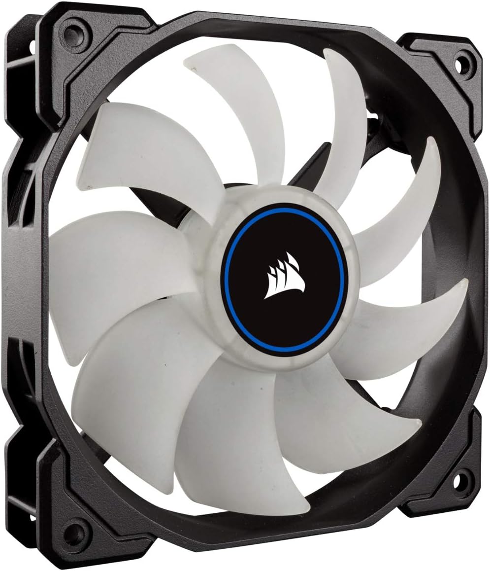 CORSAIR AF140 LED Low Noise Cooling Fan, Dual Pack - Blue, 140 mm : Electronics