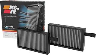 K&N LIFETIME Cabin Air Filter: Hochwertiger, waschbarer Filter für saubere Innenraumluft; geeignet für Tesla Model 3 und Model Y, Baujahre 2017–2023 – Filter VF3023.