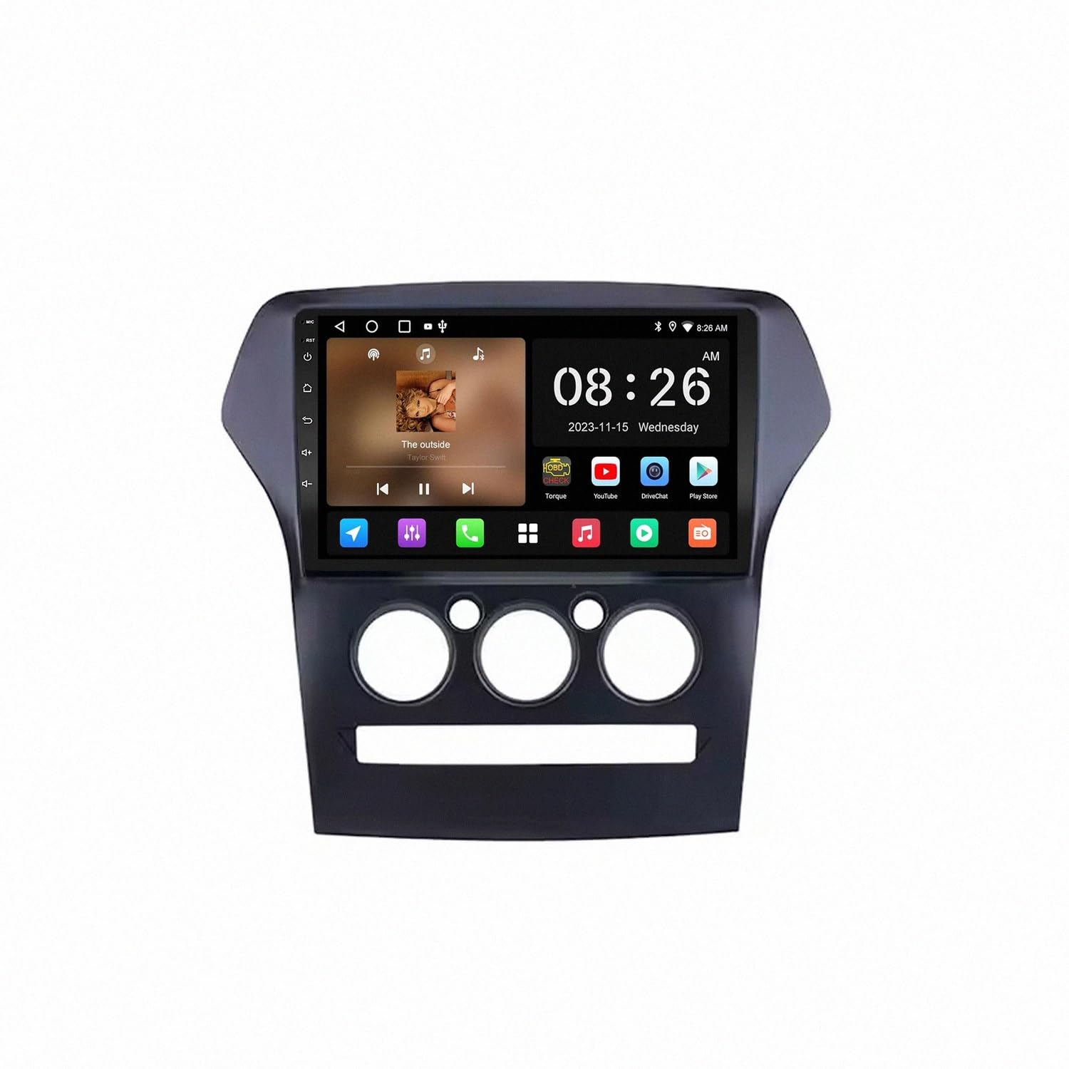 Radio Samochodowe, Stereo, Nawigacja Gps dla JMC Old Yusheng 2011 Odtwarzacz Wideo Car Play Mirror Link, Siri/Airplay/Aux/Radio, Odtwarzacz, 8 Rdzeń 8G+256G