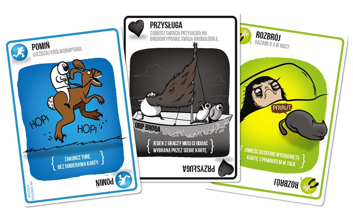 Rebel Exploding Kotten - Juego de cartas