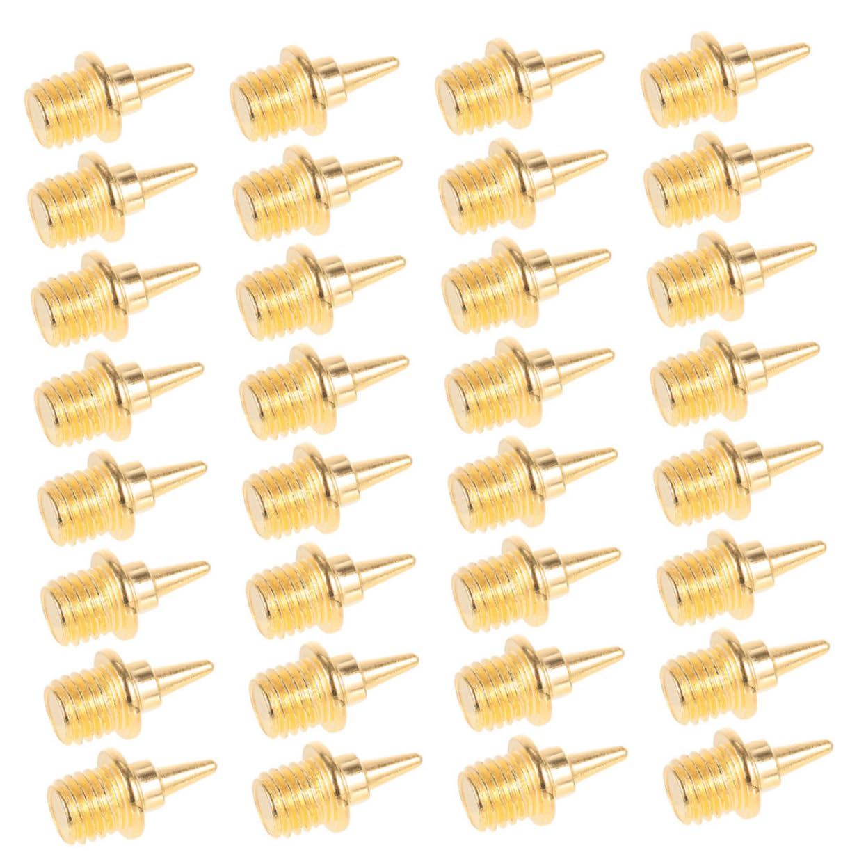 MUSISALY Spikes 48pcs Aluminum Alloy Replacement Spikes Wrench for Men's Running Jumping Activities