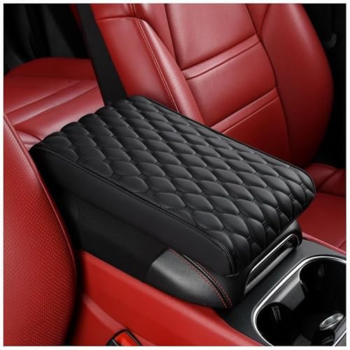 Auto Armrest Cushion Pads for Renault Clio 4 Sport Tourer(2012-2019) Accessories Car Centre Console Armrest Pad Durable Material and Easy to Clean-is Waterproof and Anti-Scratch