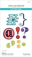 Vista 1 de SPELLBINDERS PAPERCRAFTS, INC Spellbinders - Puntuación y símbolos cosidos, metal