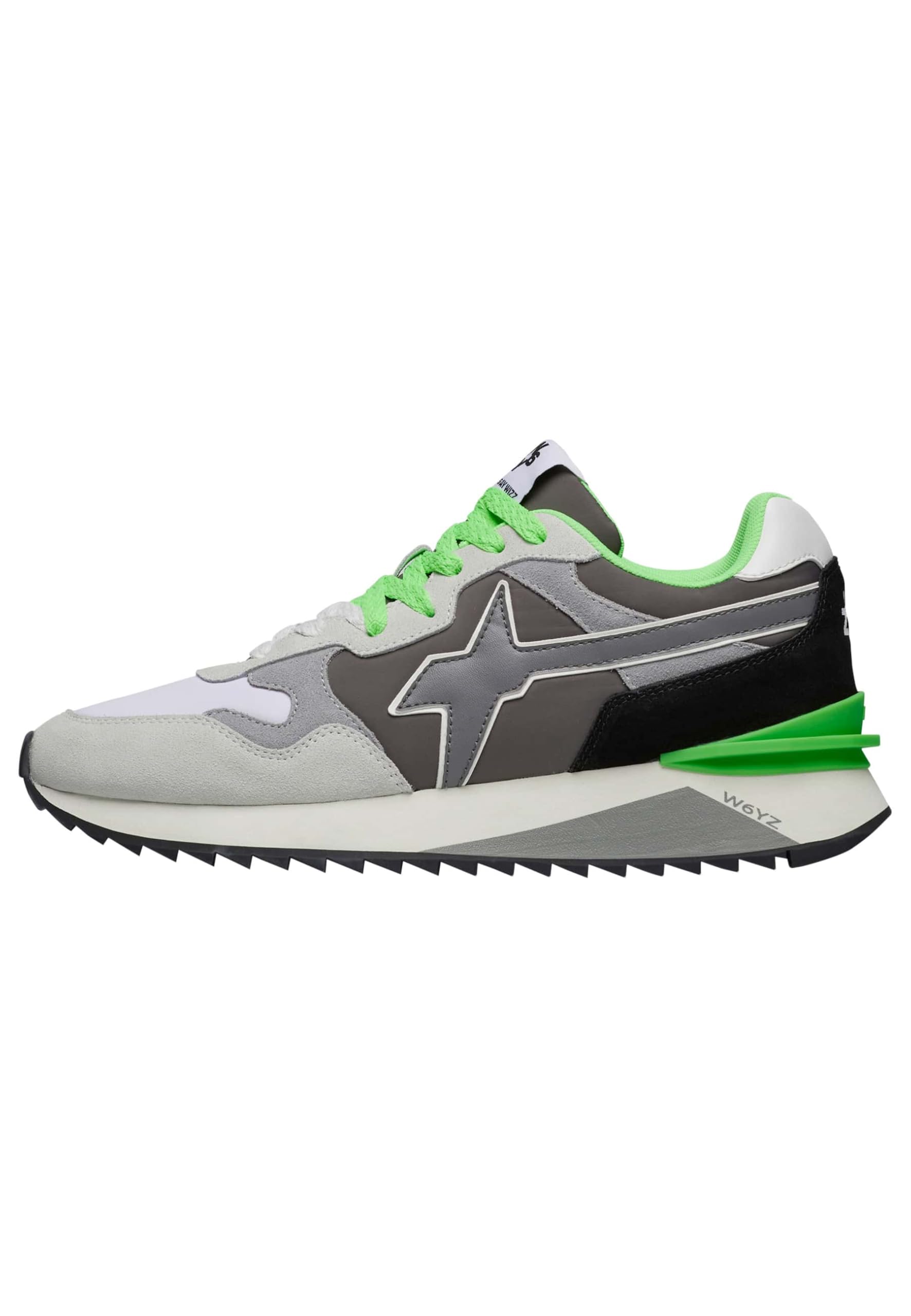 w6yz Men's Yak-m. Oxford Shoe, White, 43 EU