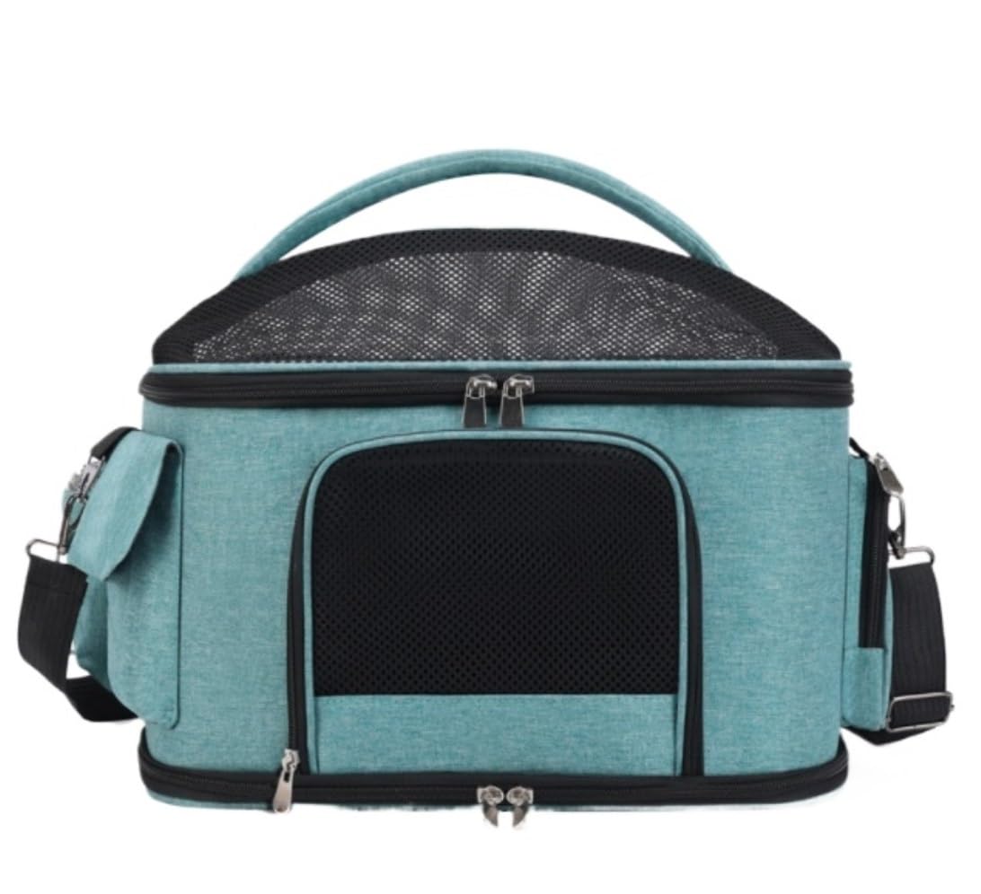 Rucksack Hundeautositz Hund Für Tragetasche Tragbarer Katzenrucksack Outdoor-Reise Haustiertaschen Für Kleine Hunde Atmungsaktiv Haustier(A)