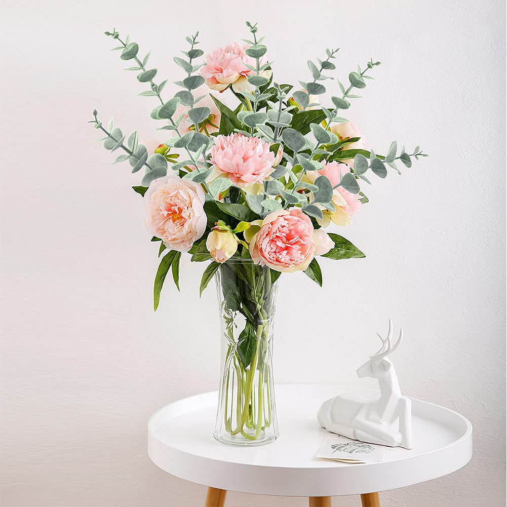 48 Foglie Finte Eucalipto - Decorazione Verde Per Casa E Giardino - Foto 10