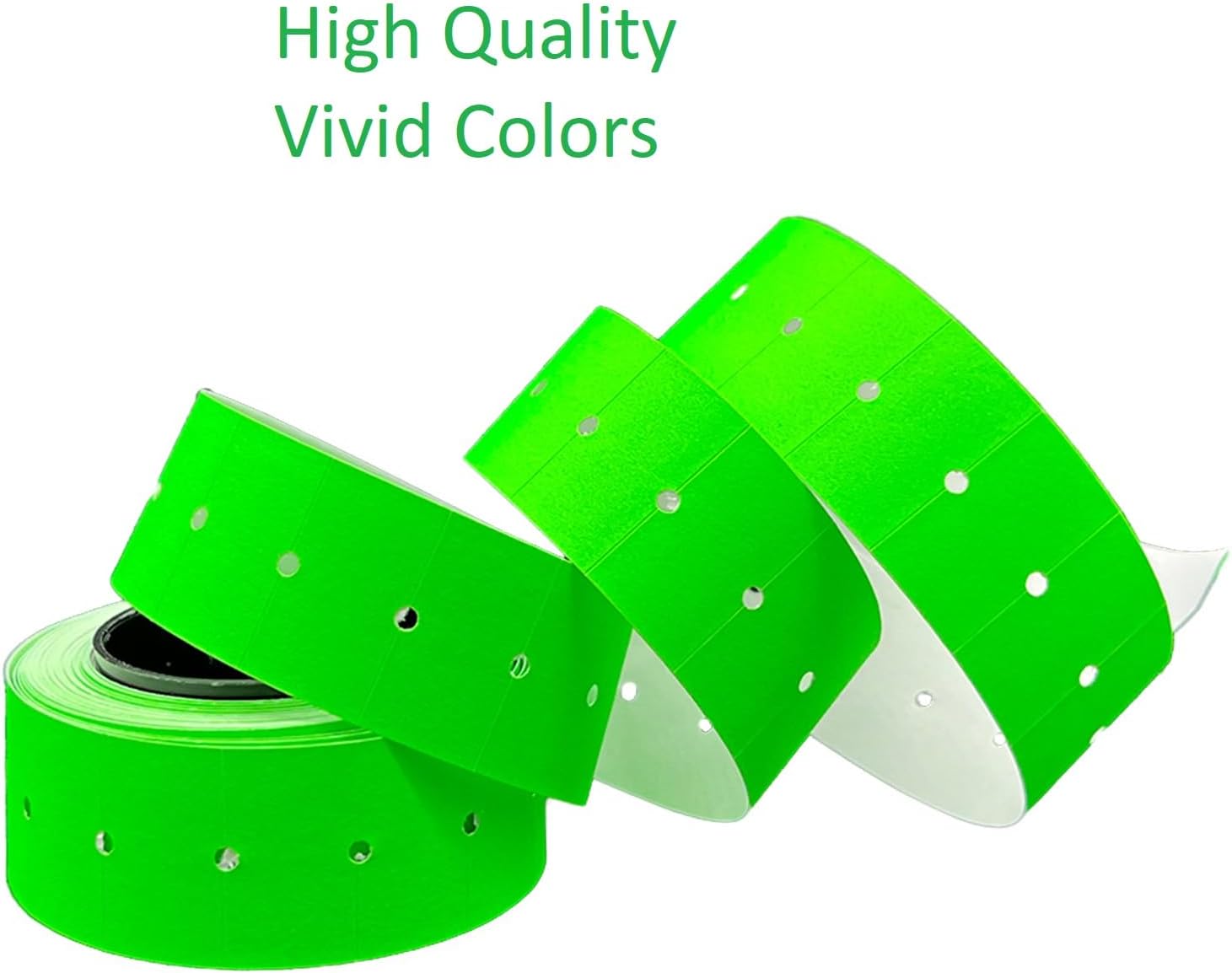 20,000 Pcs 1 Line Refill Price Marking Labels Stickers for New 5500, MX-5500, CN979, H813 & Most Other 1 Line Price Gun, 40 Rolls with 3 Discount Stickers,Ideal for Office, Shop, Grocery Store（Green）