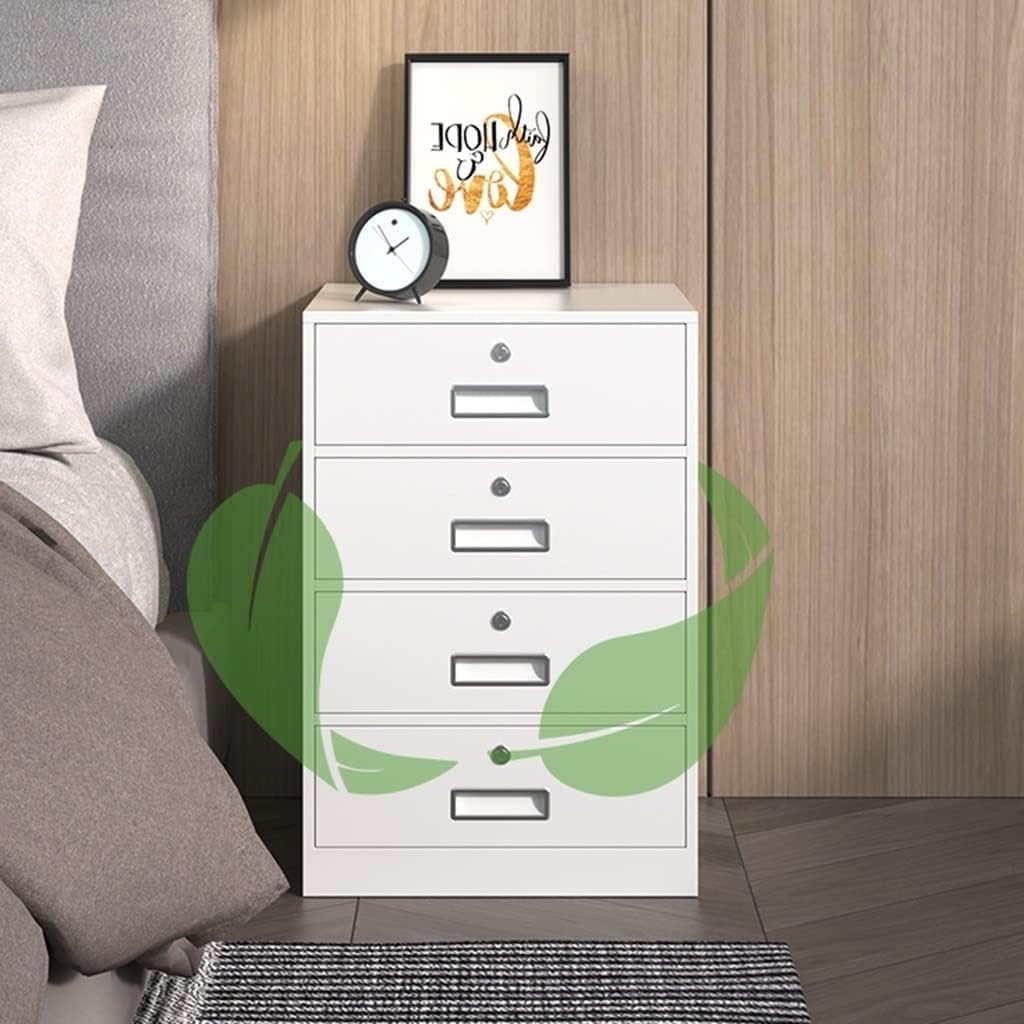 Freestanding Filing Cabinet With Lock - Pre-Assembled Steel Pedestal Under Desk - 5 Drawers Home Office Utility Cabinet(Stlye3)