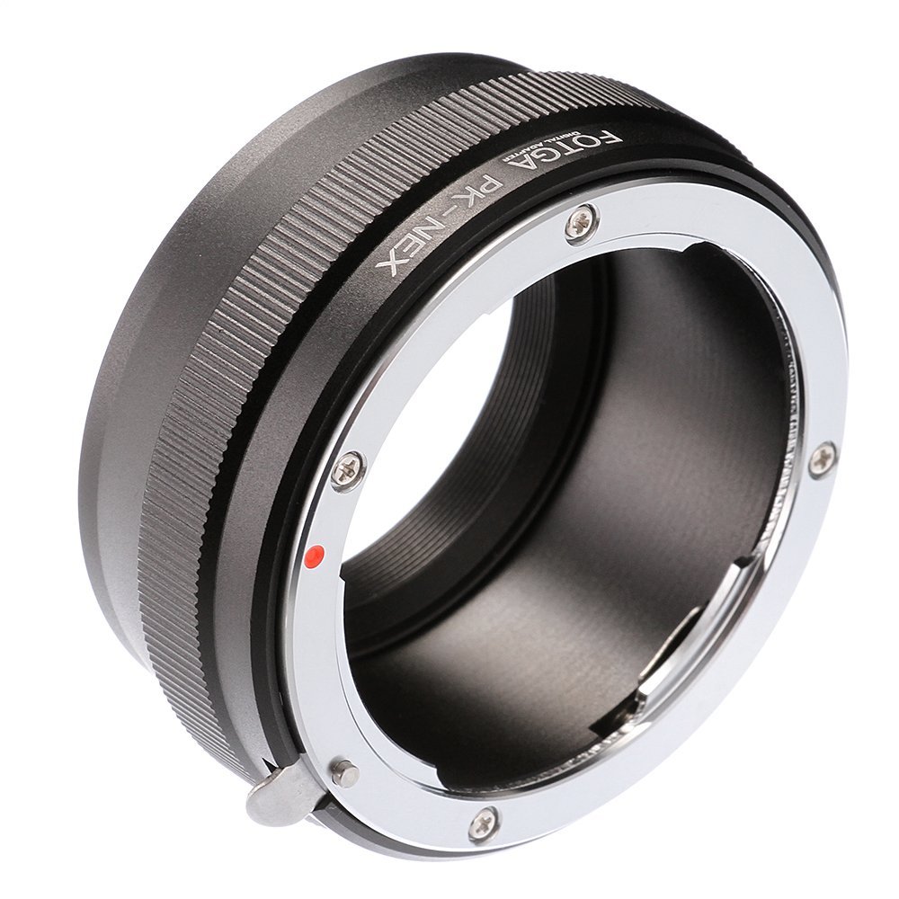 Fotga anello adattatore per Pentax PK K obiettivo a Sony E-Mount camera NEX-5R 5T 3 NEX-6 NEX-7 A7 A7R A7II A7SII A7RII A6500 A6300 A6000 A5100 A5000 A3000 NEX-FS700 VG10 VG20 VG30 VG900 pxw-fs7