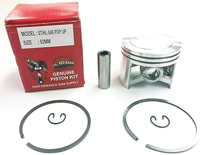 Lil Red Barn Pop Up Piston Kit Compatible with Stihl 046, Ms460, 046 Magnum Chainsaws 52mm,Replaces Stihl Part # 1128-030-2009 Two Day Standard Shipping to All 50 States!
