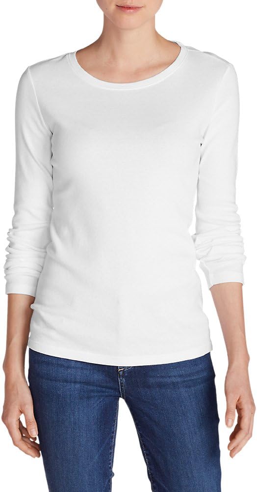 Eddie Bauer Womens Favorite Long Sleeve Tee Crewneck T-Shirt - Image 4